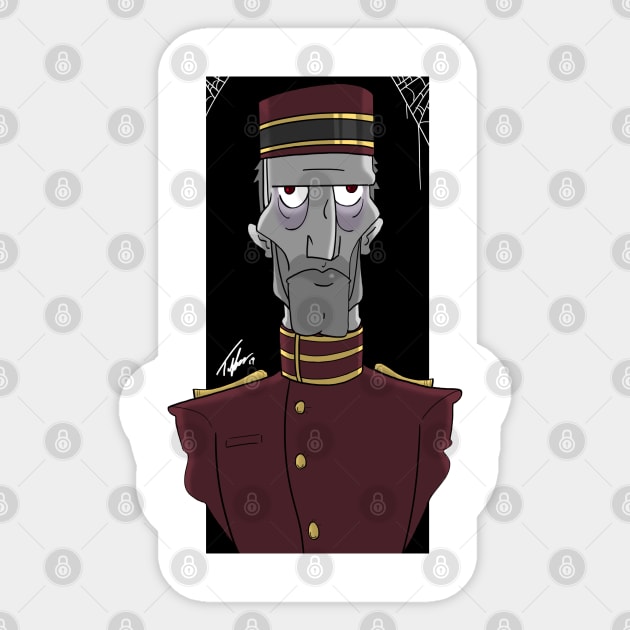 Bellhop Sticker by Tuckerjoneson13